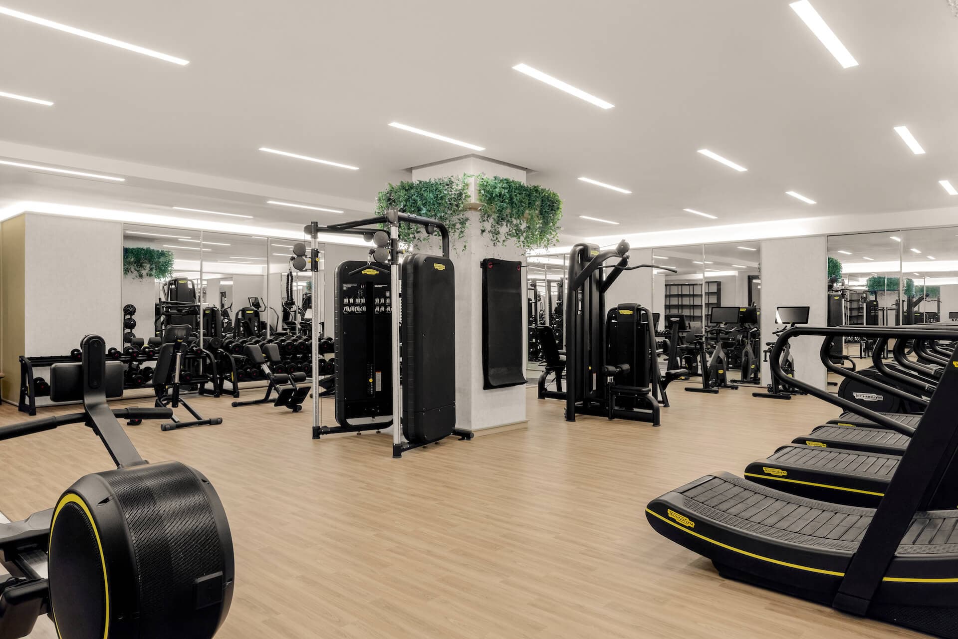 Spacious Fitness Studio