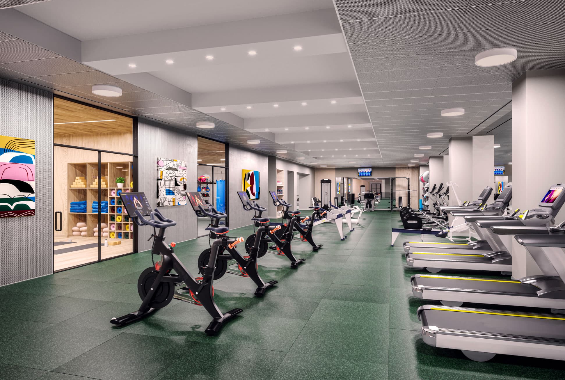 Fitness Center equipment