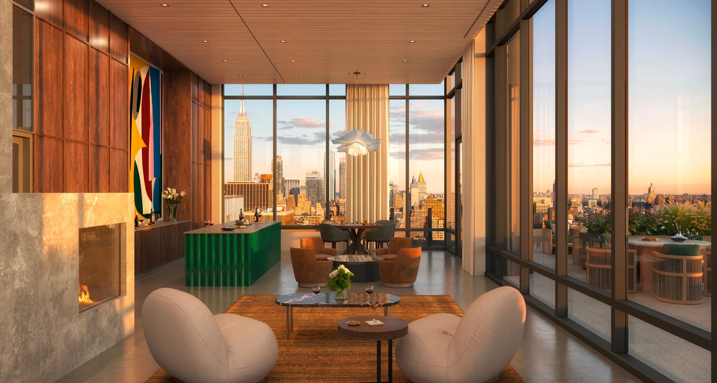 42nd-Floor Sky Lounge