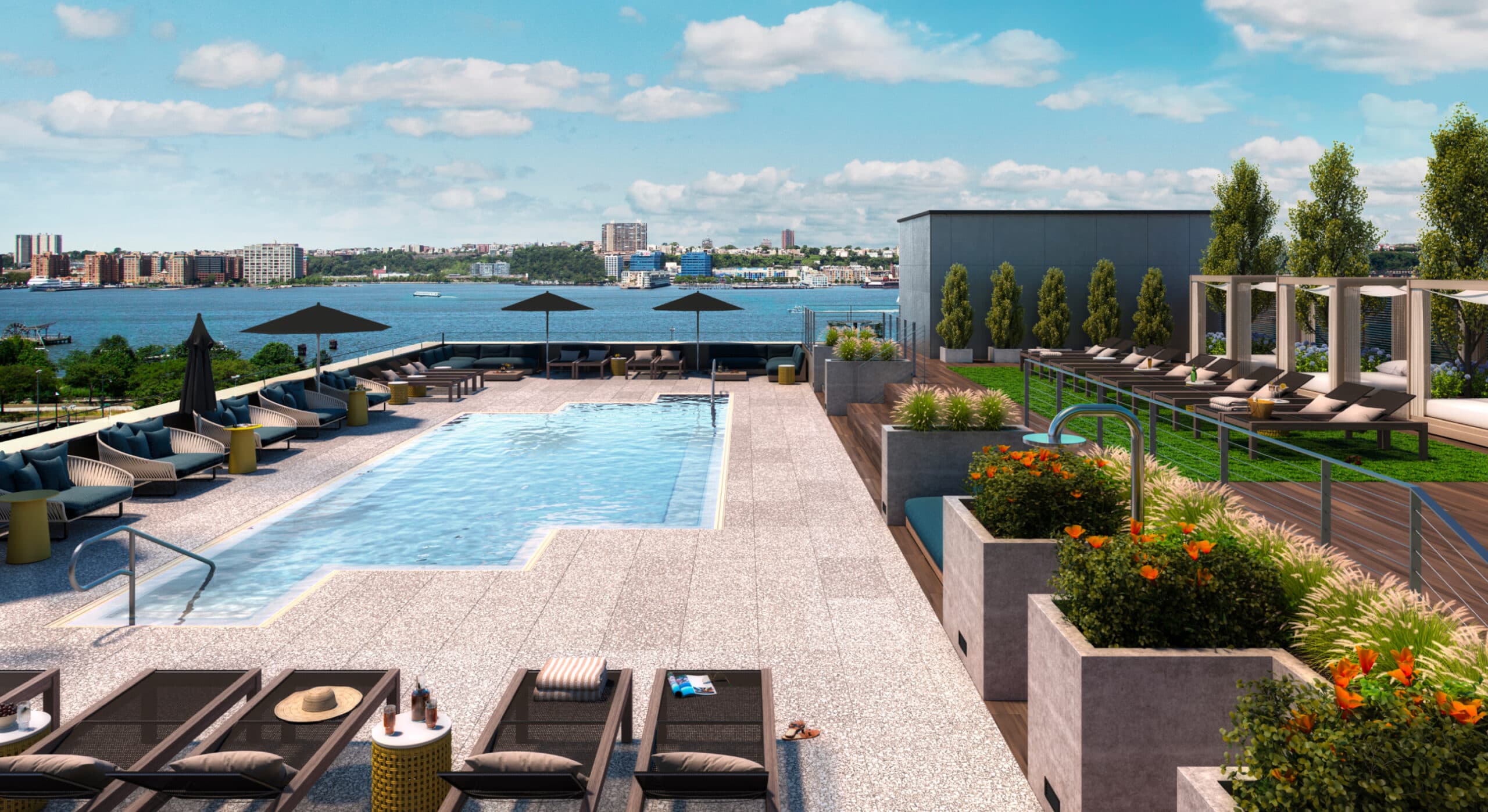 Riverfront Pool Deck