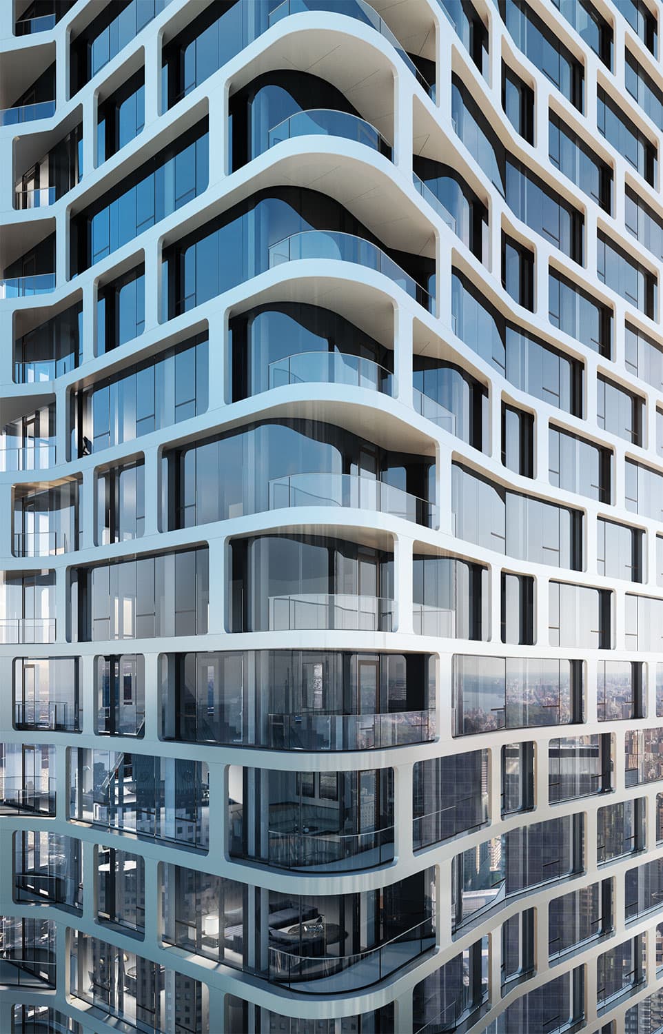 The new no-fee Midtown West luxury apartments transform the Manhattan skyline.