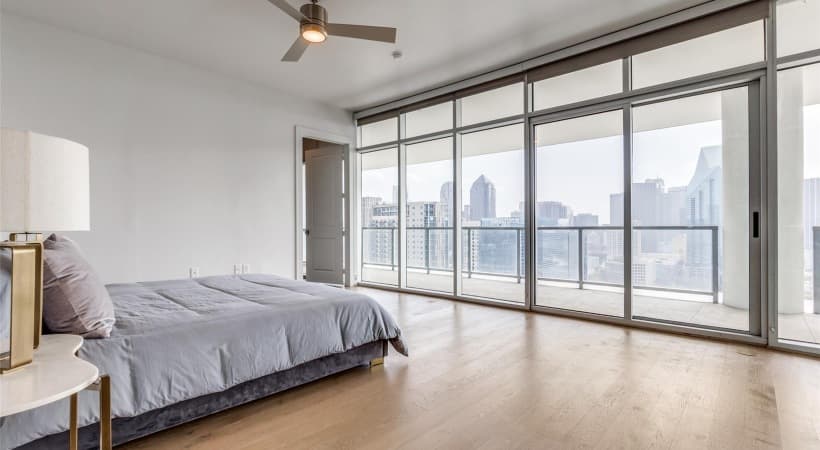 Bedroom with a view