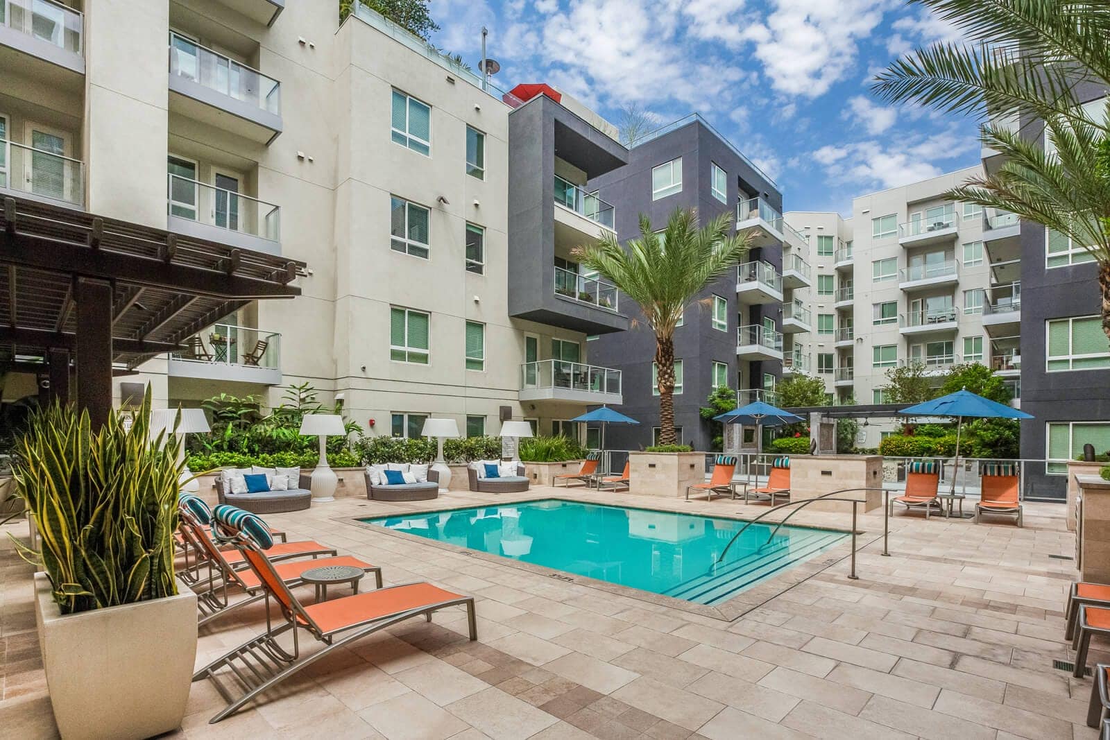 Resort-style pool