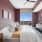 Spacious bedroom with large window