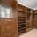 Spacious walk-in closets w/built in shelving & shoe storage