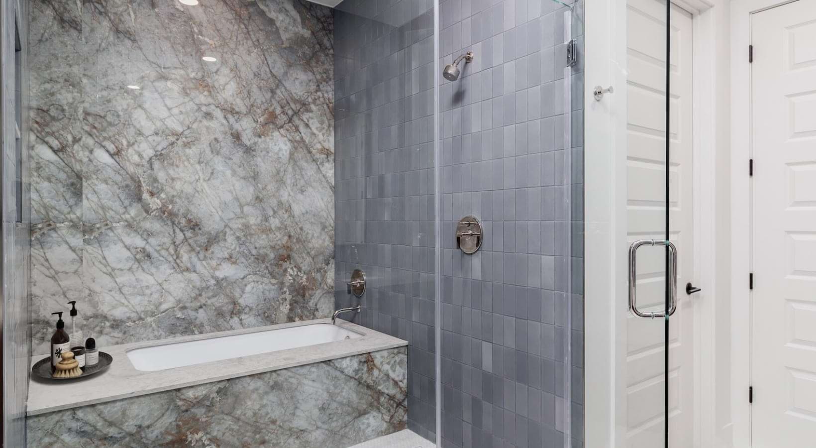Walk in shower