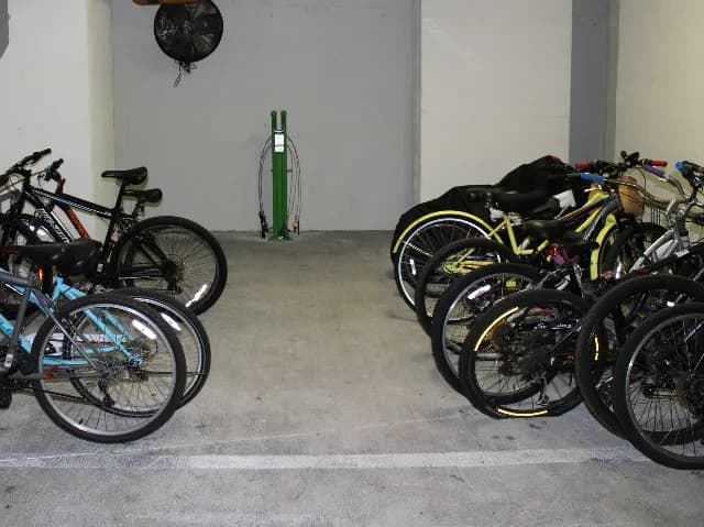 Bicycle Racks Fitted With Bicycle Repair Station