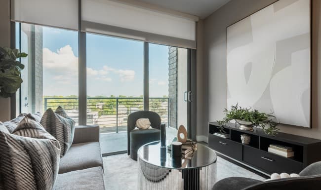 Elevated living spaces at Novē at Knox