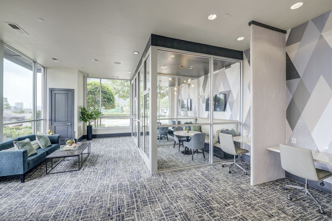 clubhouse at Alara Uptown Apartments