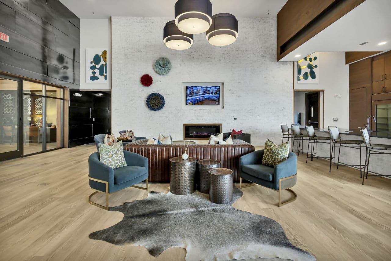 Clubhouse featuring modern design and social spaces