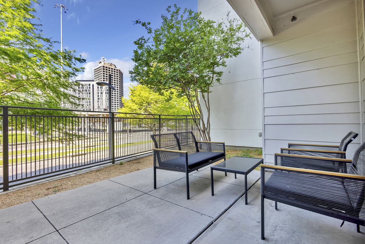 Patio area