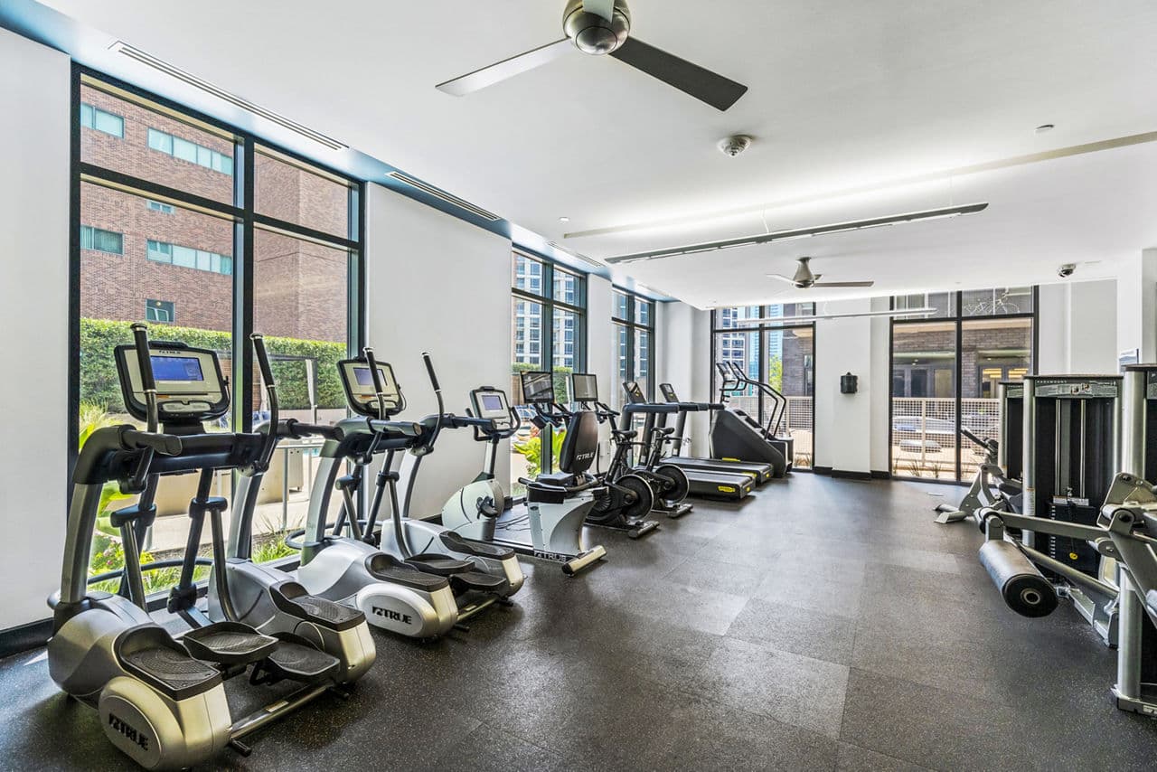 State-of-the-art fitness center