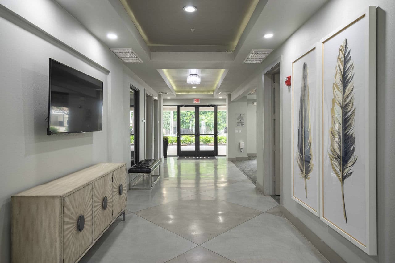 Clubhouse at Seville Uptown Apartments