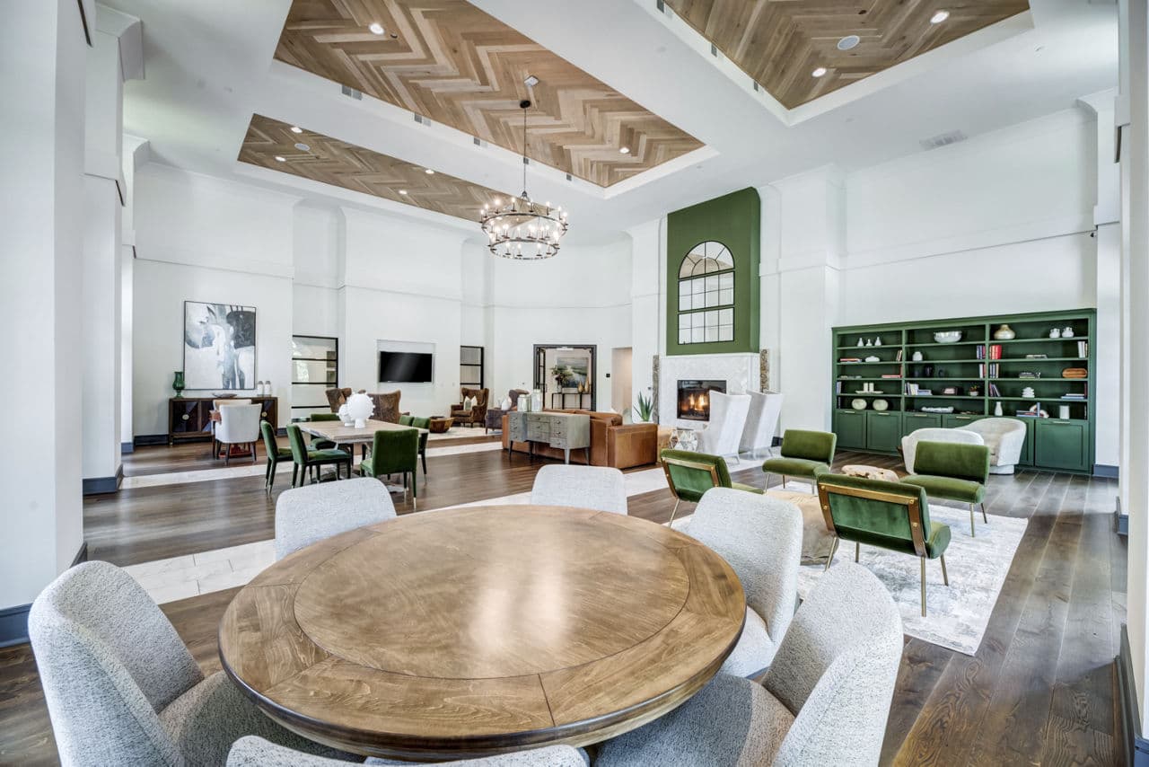 clubhouse at The Laurel Preston Hollow Apartments