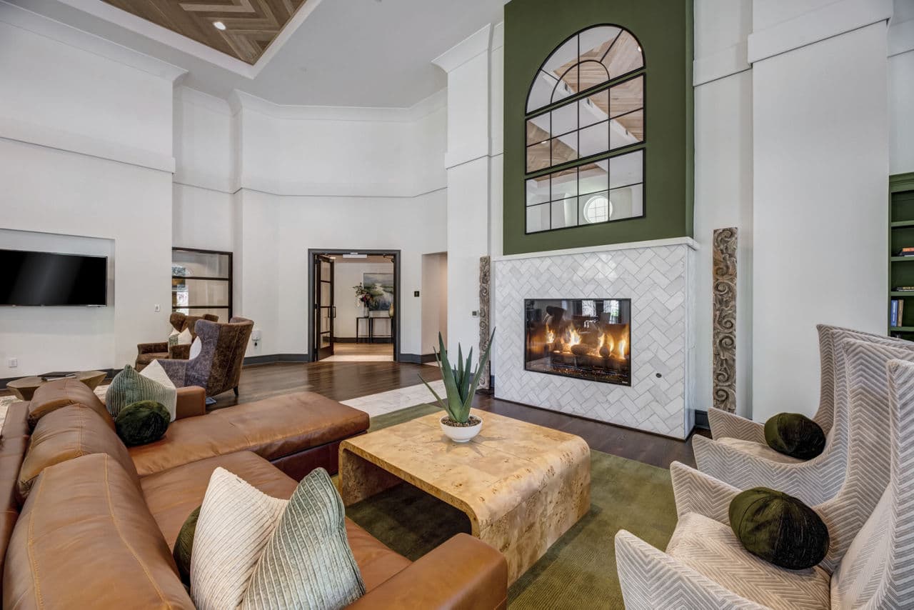 clubhouse at The Laurel Preston Hollow Apartments