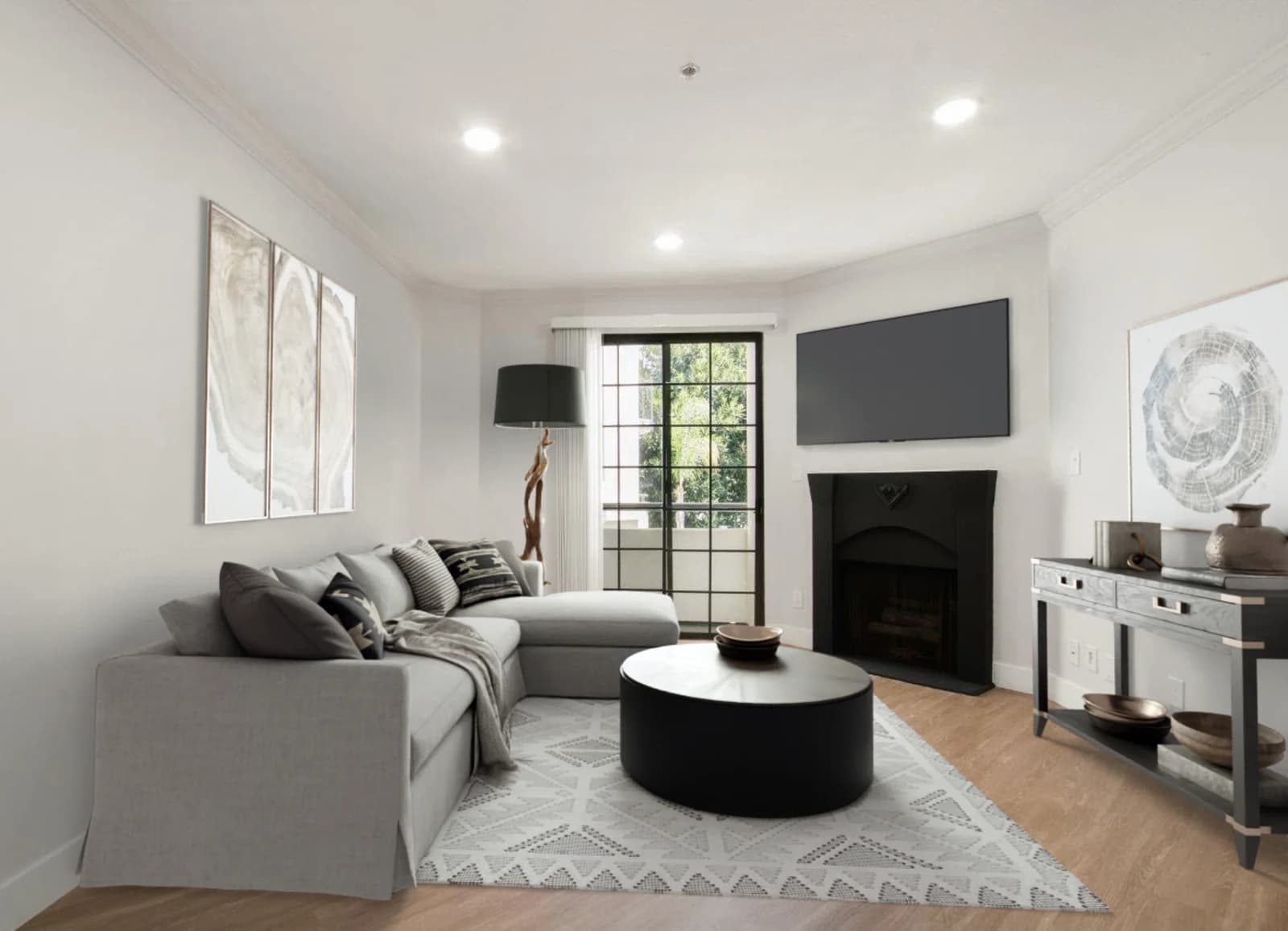 Model Unit Living Room
