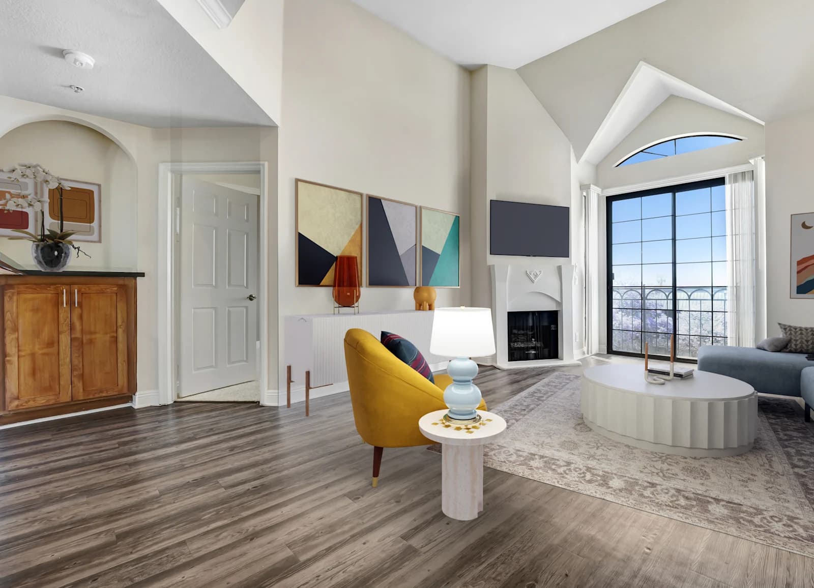 Model Unit Living Room