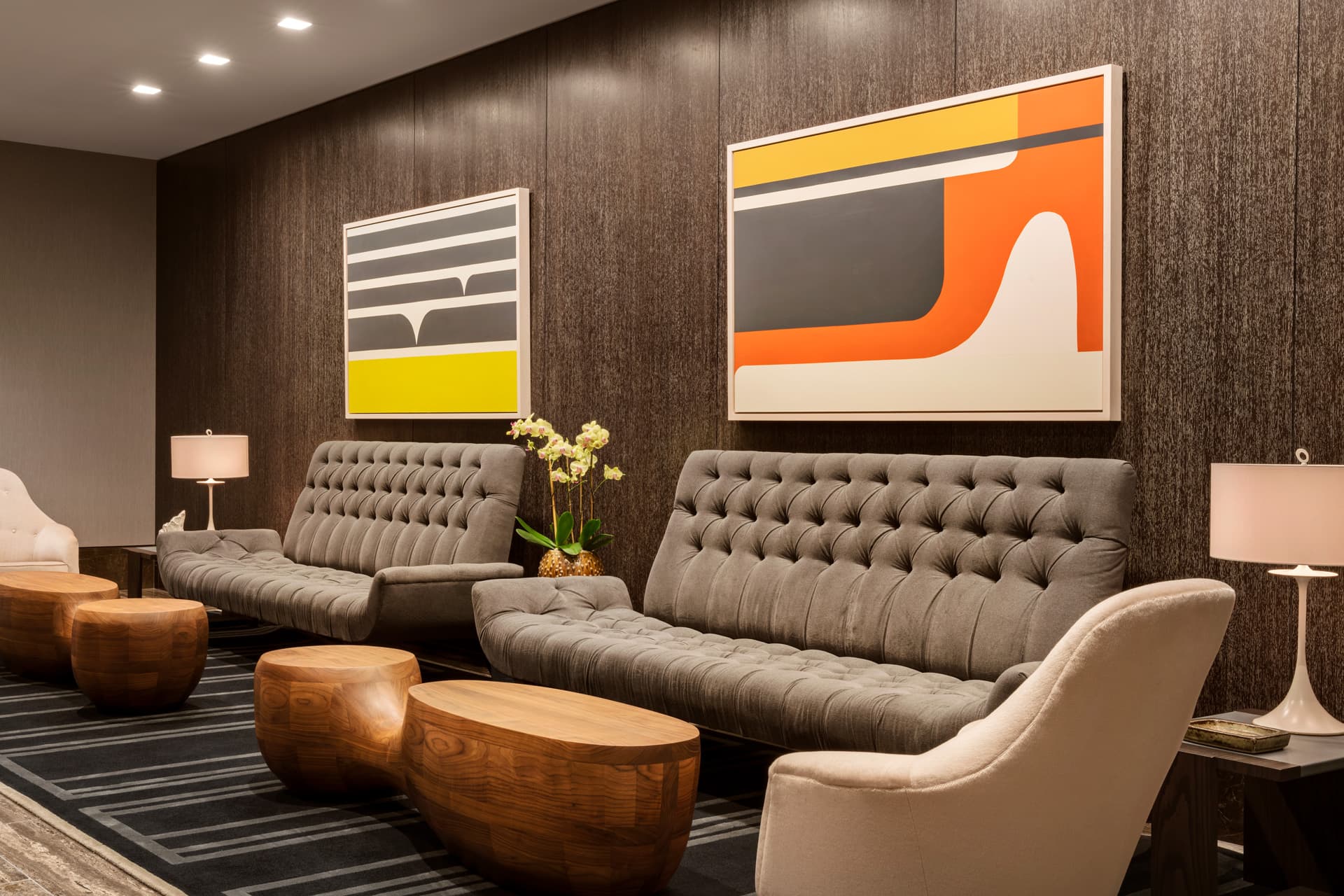 Second floor lobby