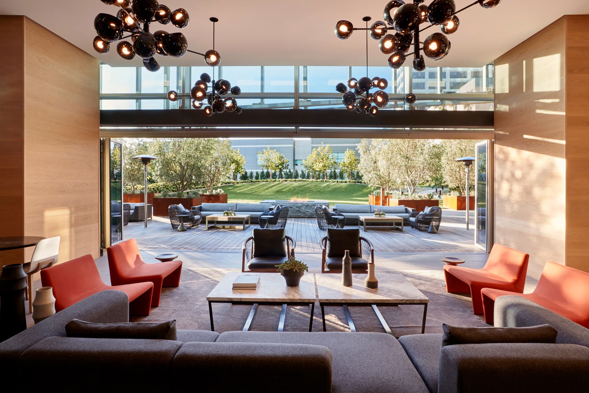 Lounge area