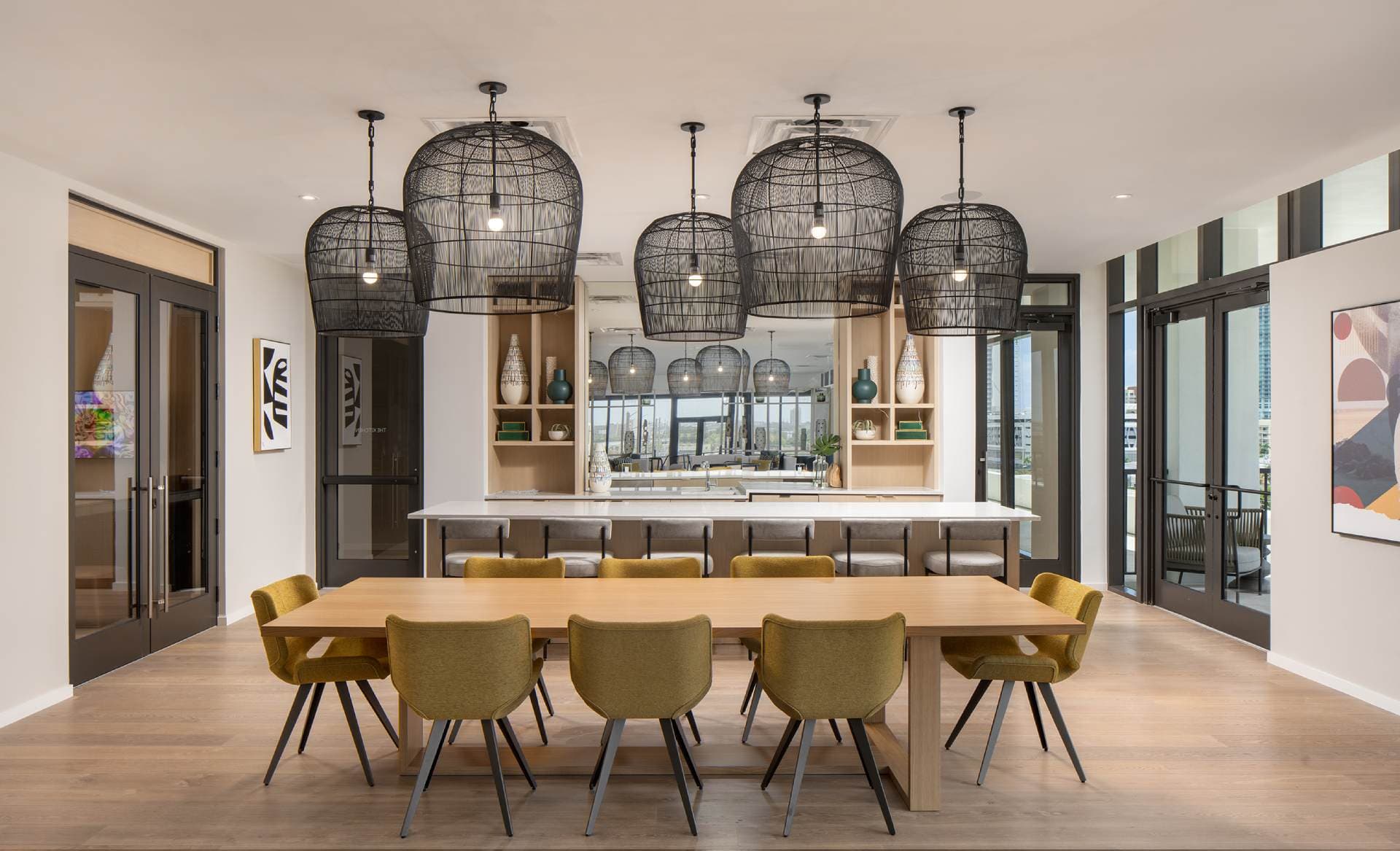 Strata Wynwood Club Kitchen