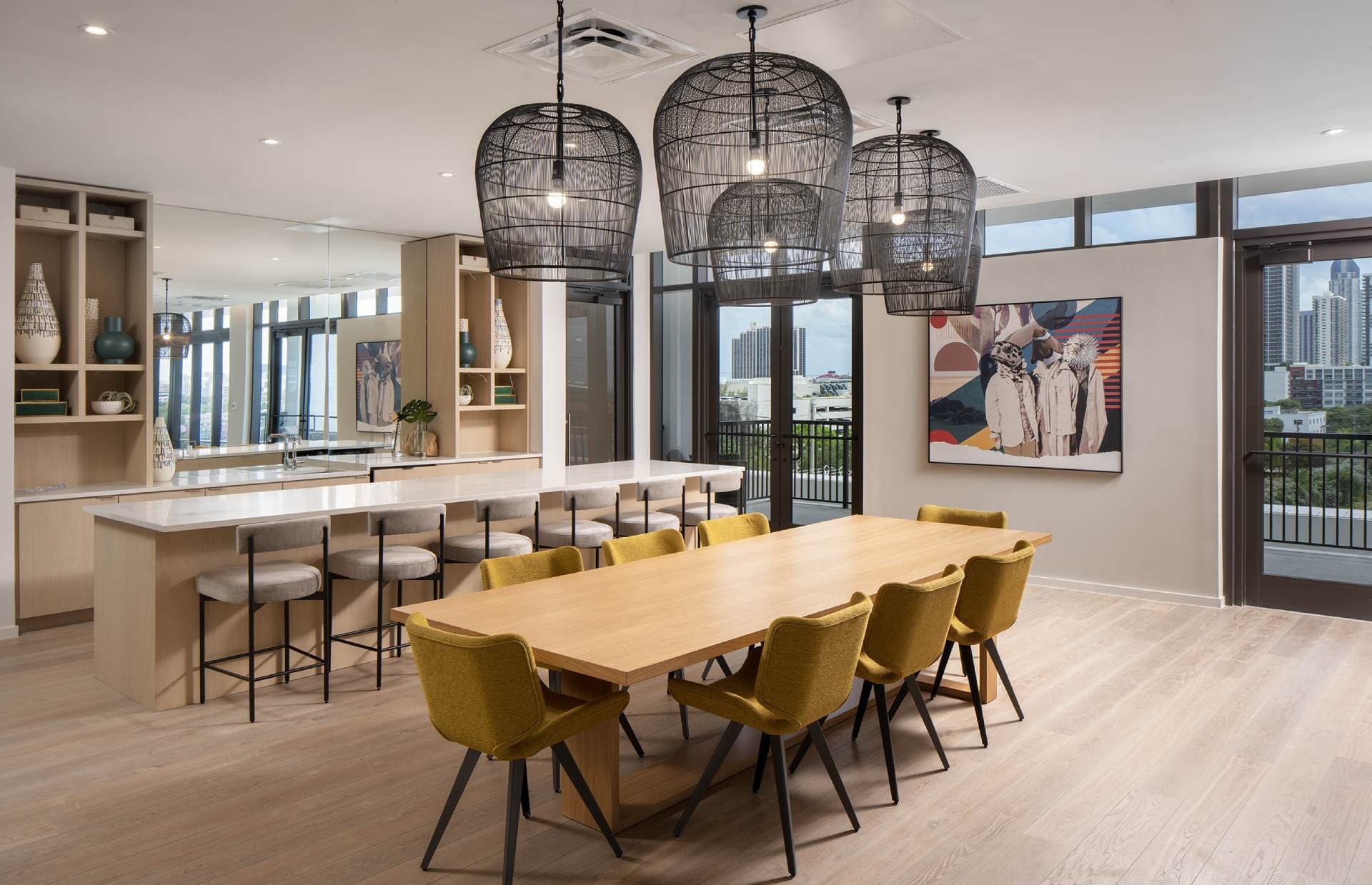 Strata Wynwood Club Kitchen Angle