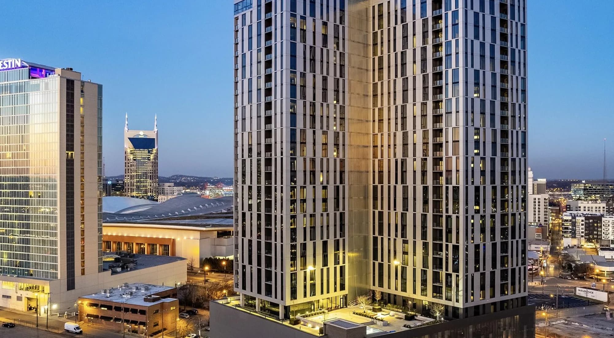 805 Lea luxury apartments Nashville exterior